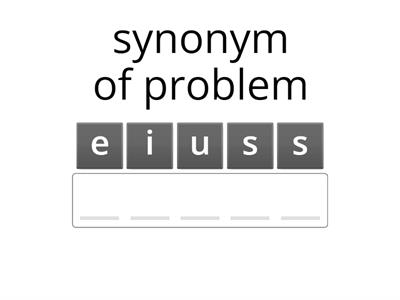 Failures and damage : vocabulary 1