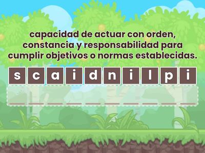 Adivina la palabra, actividad física y deportes