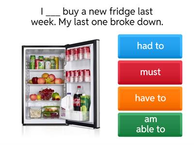  Should, must, have to 