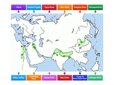 Ancient Civilizations Map