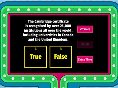 Cambridge Week Day 1