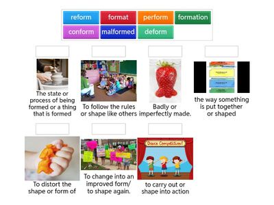 EL Education Latin Root "Form"