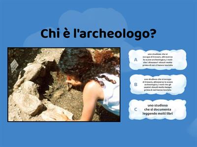 A SCUOLA CON L'ARCHEOLOGIA