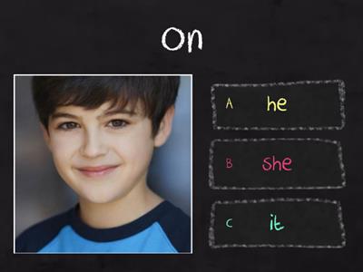 Subject Pronouns