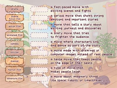 Types of films. Prepare 7. Unit 12