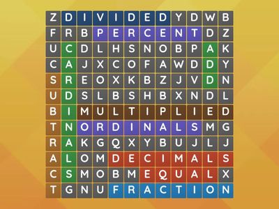 Numbers and operations