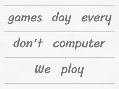 Present Simple vs Present Continuous 