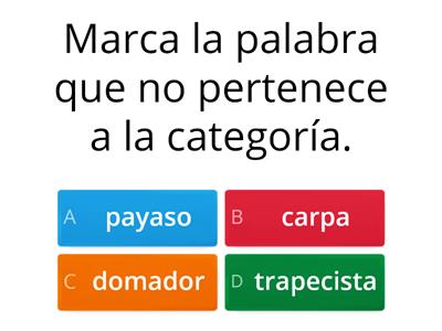 CATEGORIZACIÓN