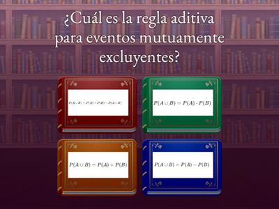 REGLAS ADITIVAS DE PROBABILIDAD 