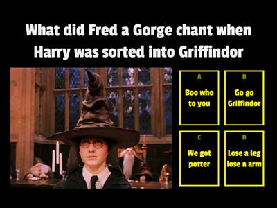 harry potter Quiz 