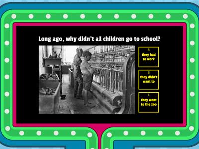 "School Days" questions