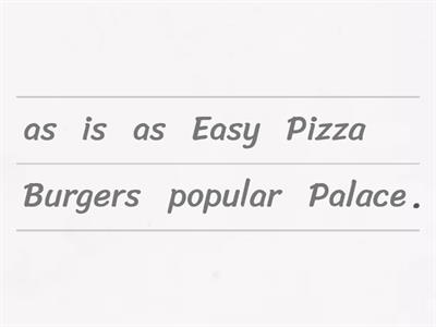 Comparative as … as