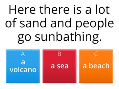 Geographical features