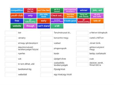 Full Blast2 Vocabulary 1/d