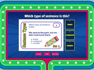 Simple, Compound, or Complex Sentence?