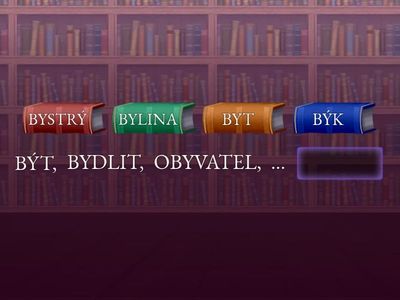 Český jazyk 3. ročník - Vyjmenovaná slova po B
