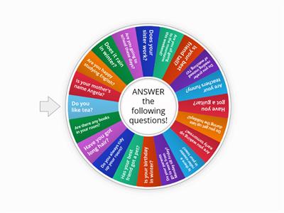 Giving answers for direct questions - present simple & present continuous