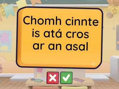 Samhlacha agus Comparáidí - Ní Snasta go Blasta 