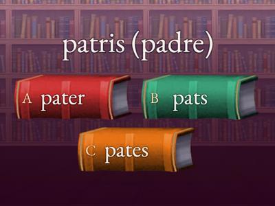 latino terza declinazione particolarità 