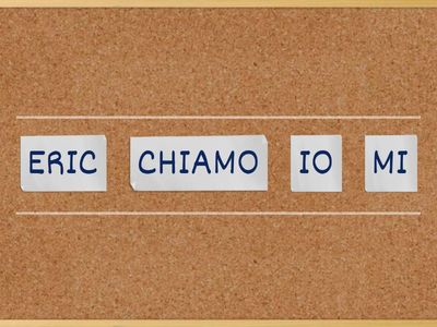 Risposte a domande personali