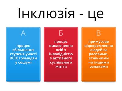 40. Інклюзія