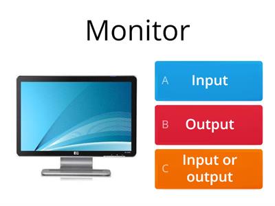 Input or output?