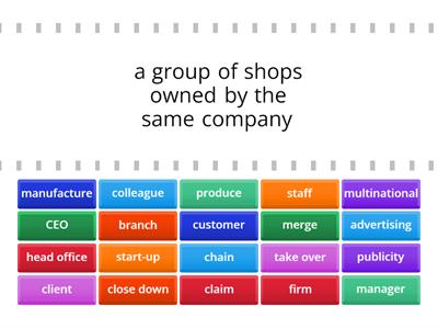 2B2 9A Business Vocabulary