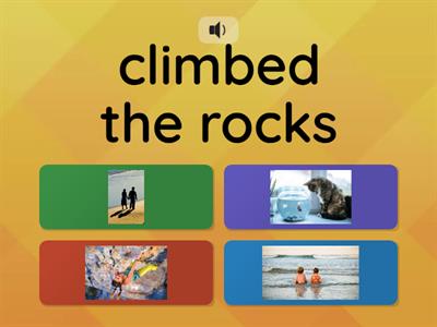 sound Past Simple quiz AS2 U10 vocab L6