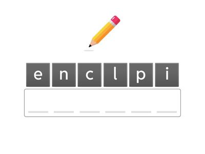 Unit 2 School anagram