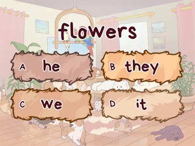 Personal pronouns 2nd grade