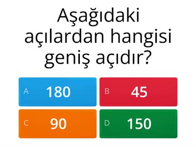 5-6 Matematik Açı 