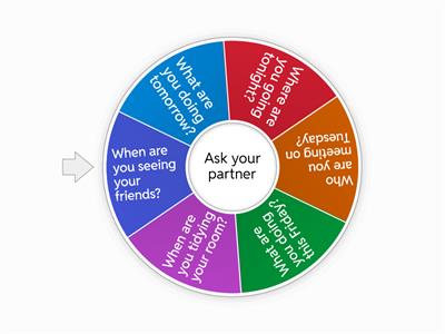 Present Continuous (future arrangements)