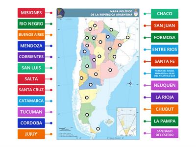 PROVINCIAS ARGENTINAS EN COLOR 