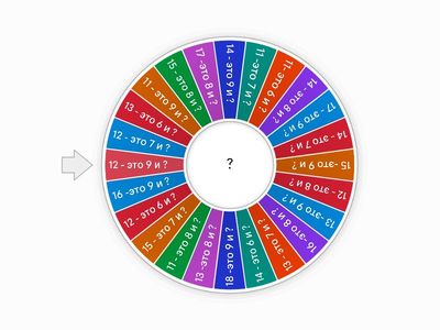 Вычитание однозначных чисел с переходом через десяток