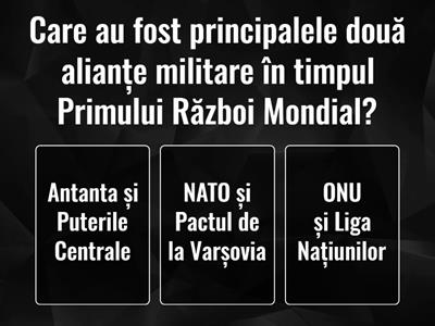 Cooperare și conflict în secolul XX