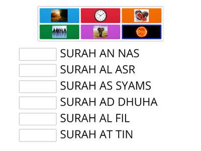 SURAH HAFAZAN TAHUN 6