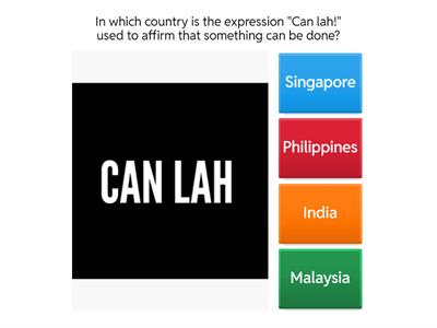 Asian English Expressions