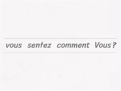 La santé - les questions, les phrases