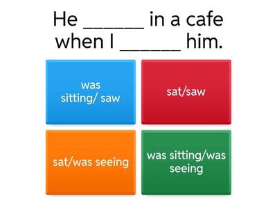  Past Simple/Continuous/Perfect (Entry 3, groupwork)