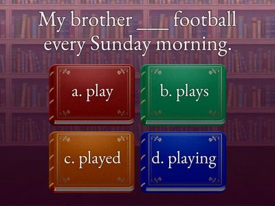 Present Tense and Present Continuous Tense