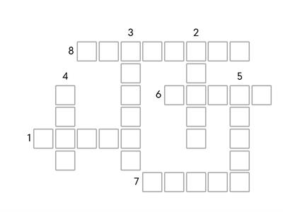 F&F3 Unit 8 Vocabulary