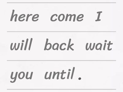 To and From, Until and Since