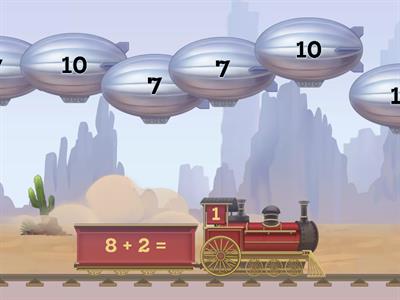 Balloon Pop Addition to 20