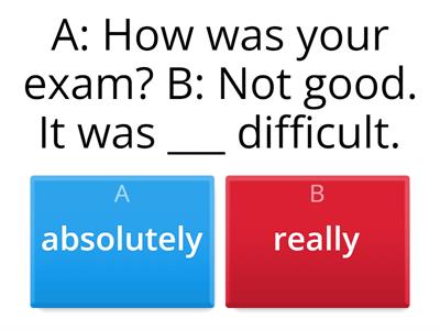 Adjectives: gradable and non-gradable