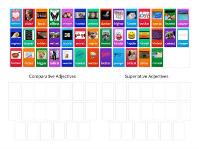 Comparative and Superlative Adjectives