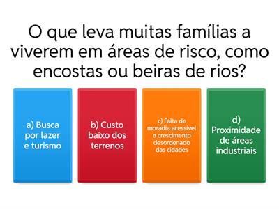  Favelas, Alagados e Zonas de Risco 8° ANO 