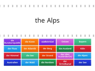 Geographical features