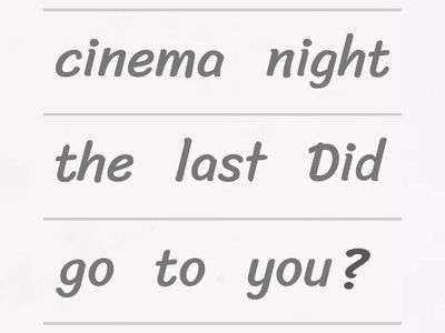 Simple Past - Negative and Interrogative