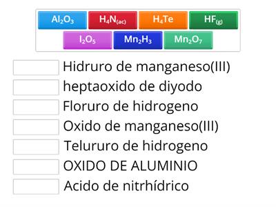 Compuesto y Nombre =(