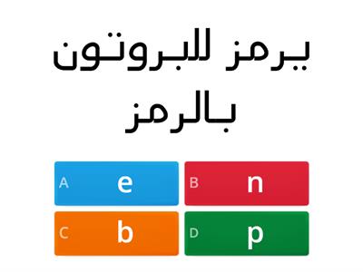 تركيب الذرة